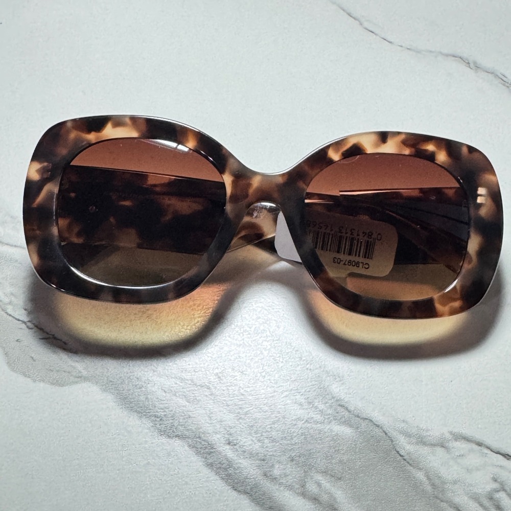 Carolina Lemke Berlin Bellon Tortoise Sunglasses Frames CL9097-03 52-22-145